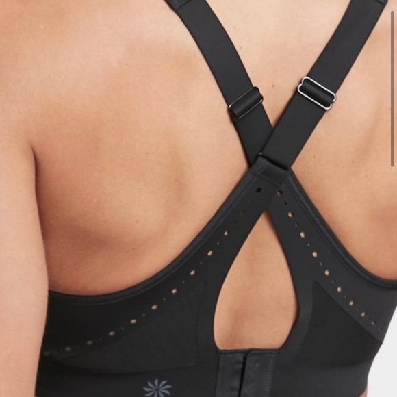 Athleta Phenomena Cross-back Bra Black 38DD (E) NWT - Picture 4 of 9